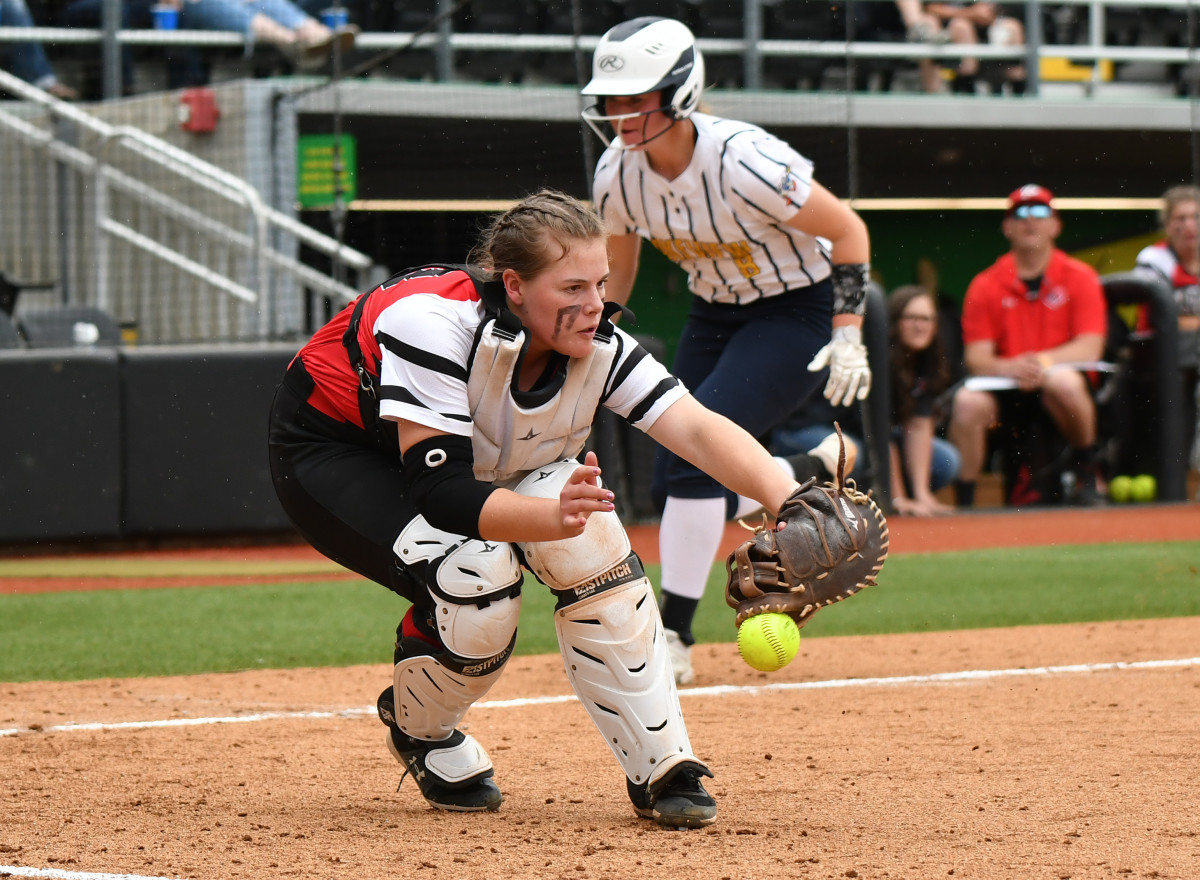 Lakeview Grant Union 2A:1A softball final Taylor Balkom 39